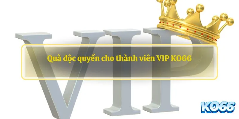 Quà độc quyền cho thành viên VIP KO66